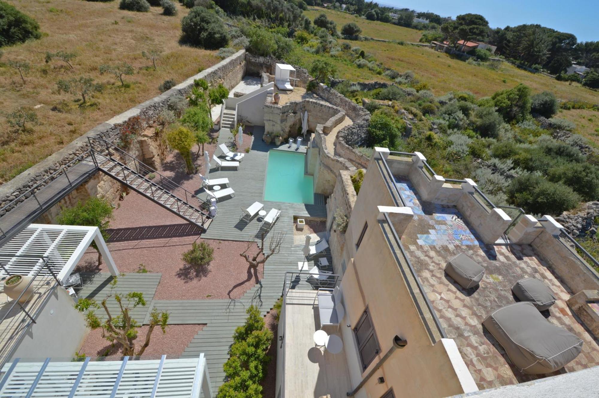 Villa Rocce Bianche Фавиньяна Экстерьер фото