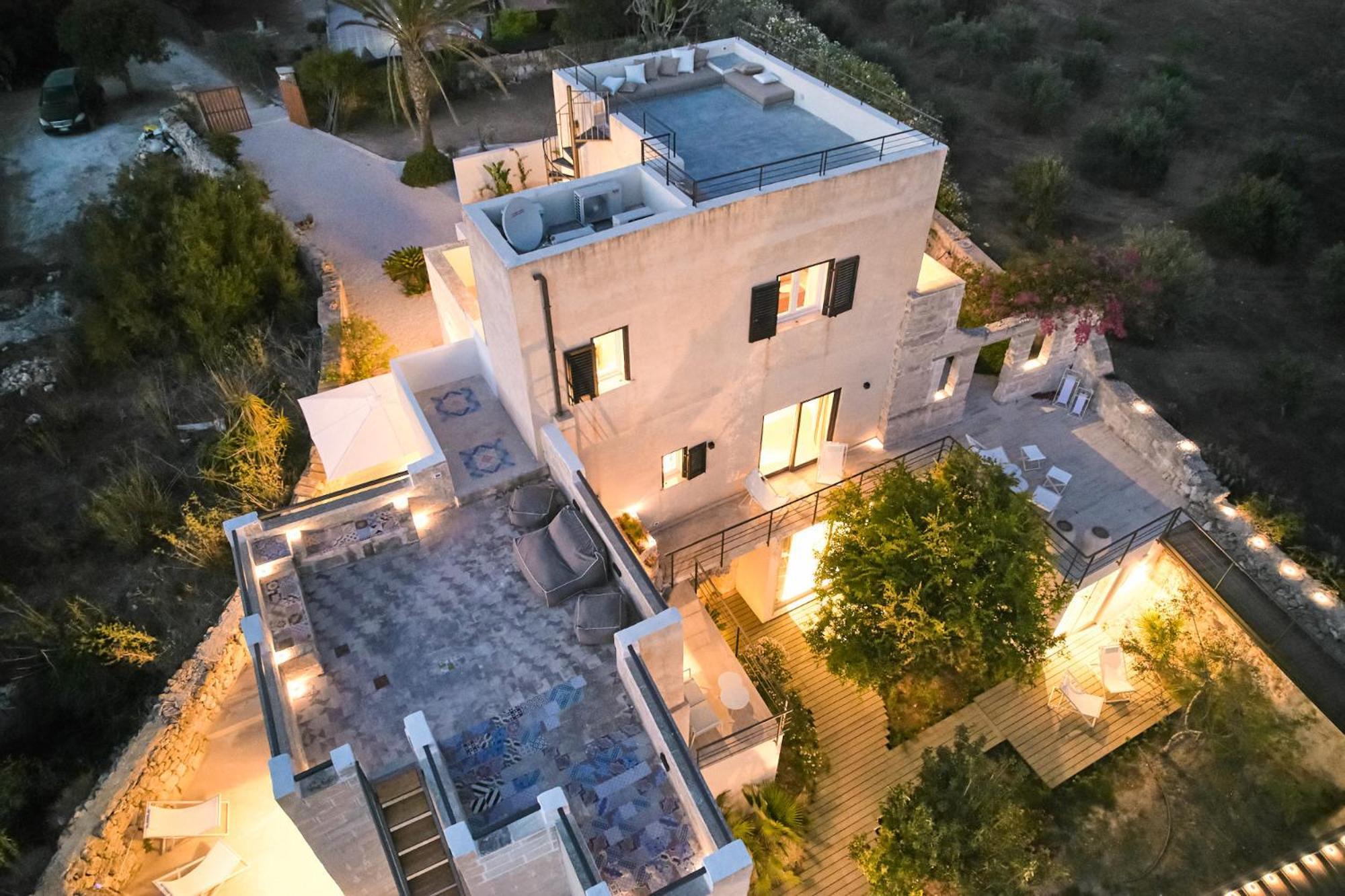 Villa Rocce Bianche Фавиньяна Экстерьер фото
