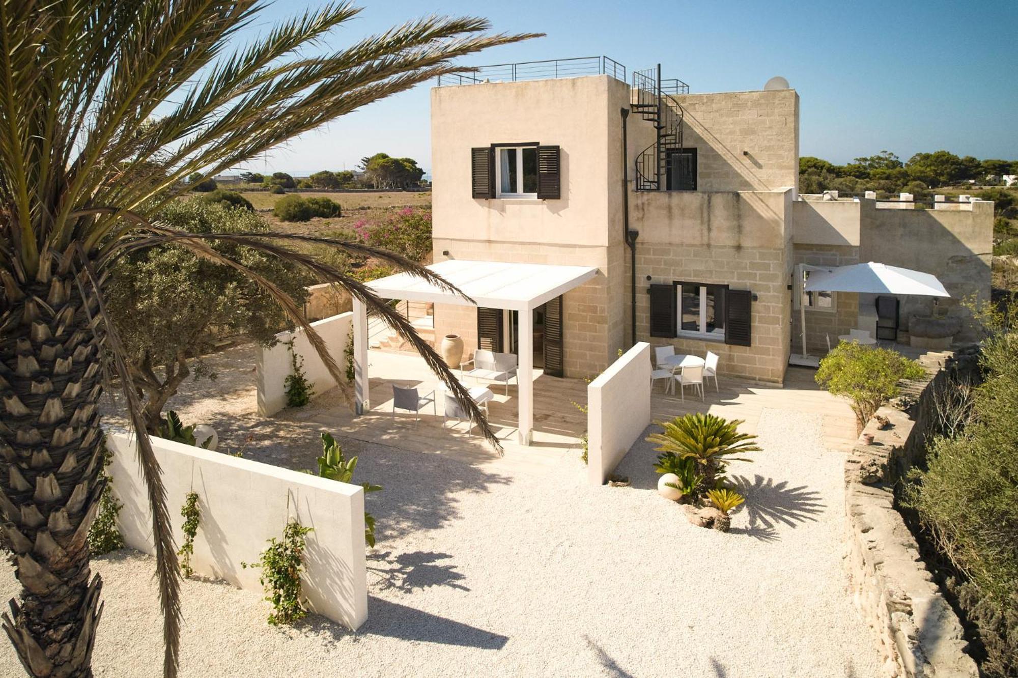 Villa Rocce Bianche Фавиньяна Экстерьер фото