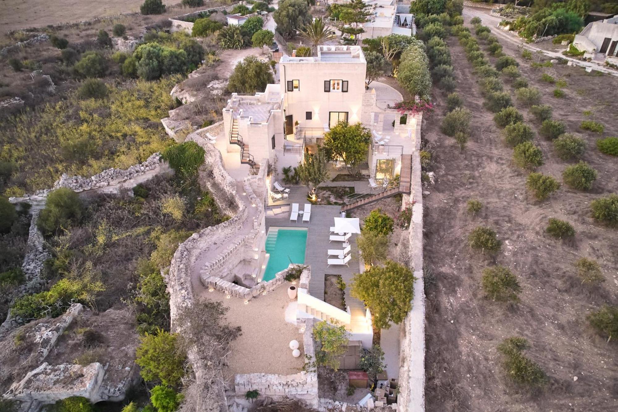 Villa Rocce Bianche Фавиньяна Экстерьер фото