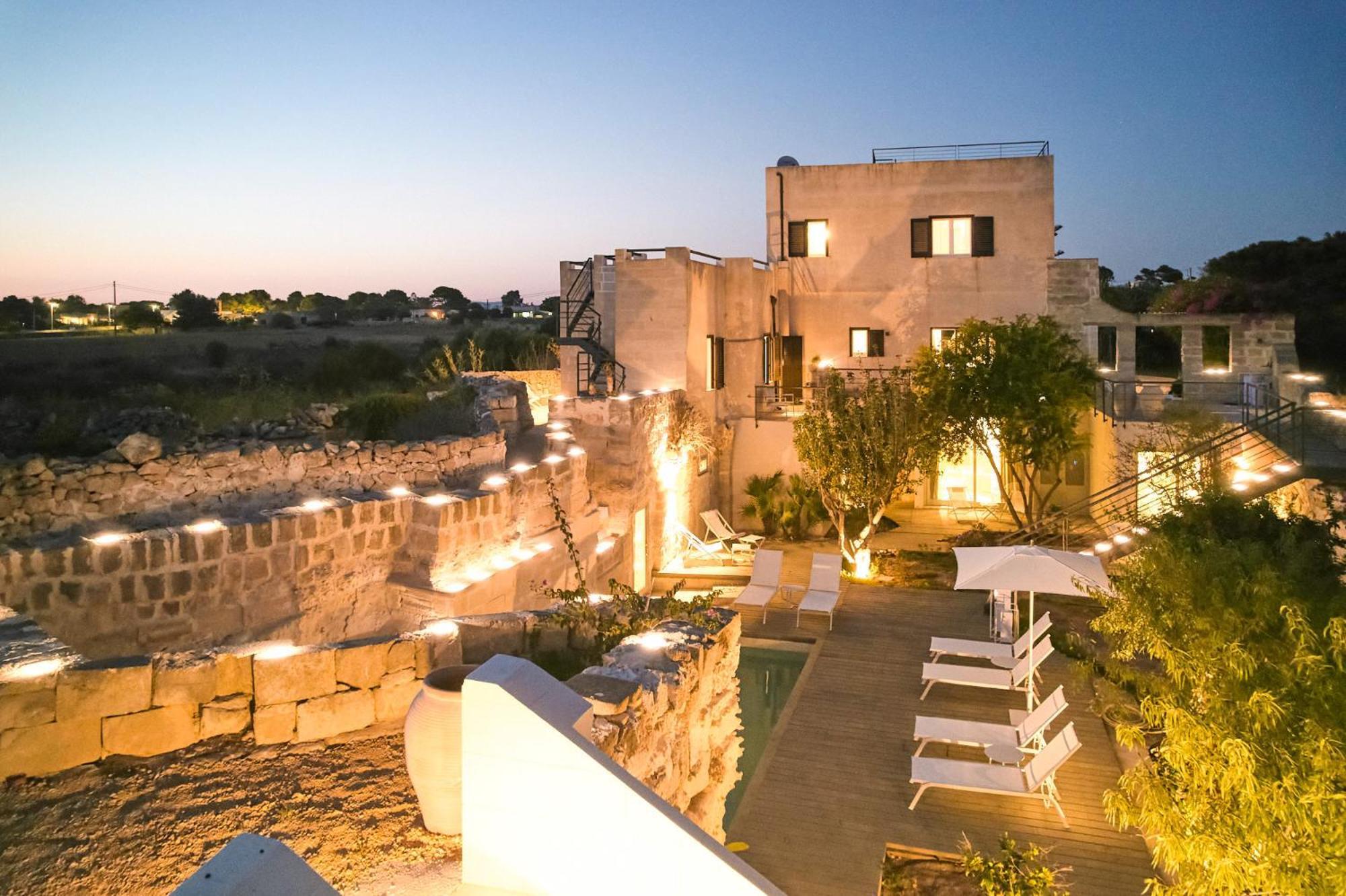 Villa Rocce Bianche Фавиньяна Экстерьер фото