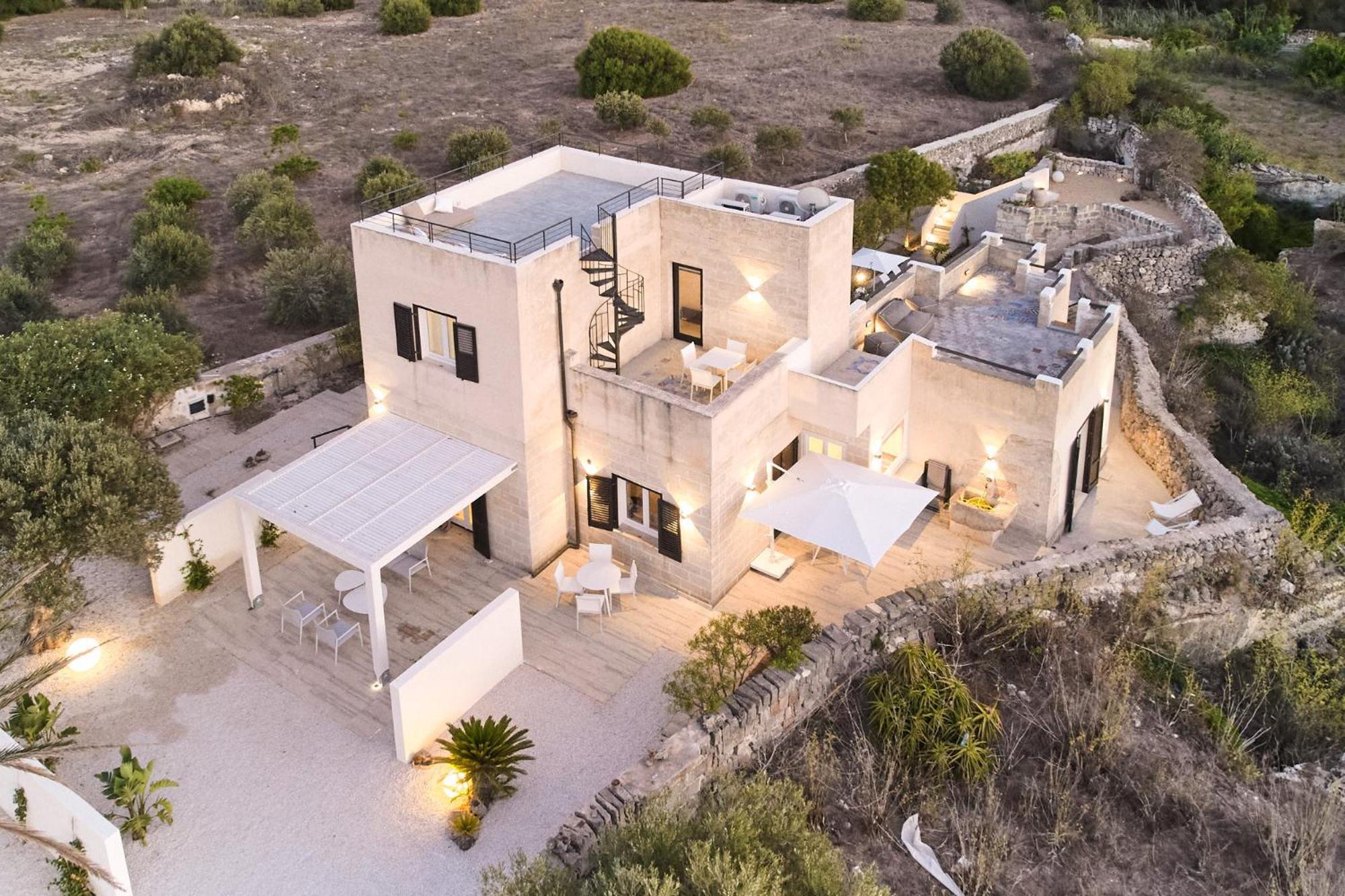 Villa Rocce Bianche Фавиньяна Экстерьер фото