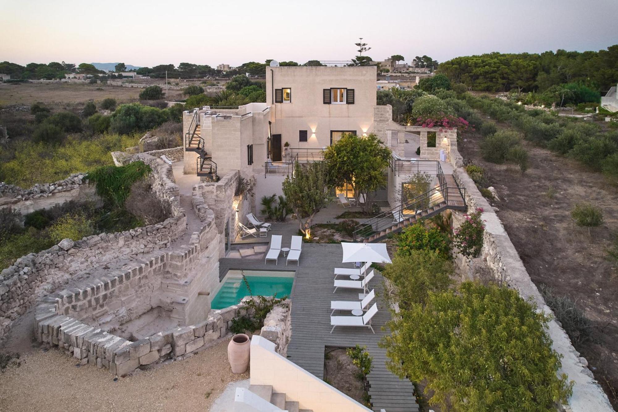 Villa Rocce Bianche Фавиньяна Экстерьер фото